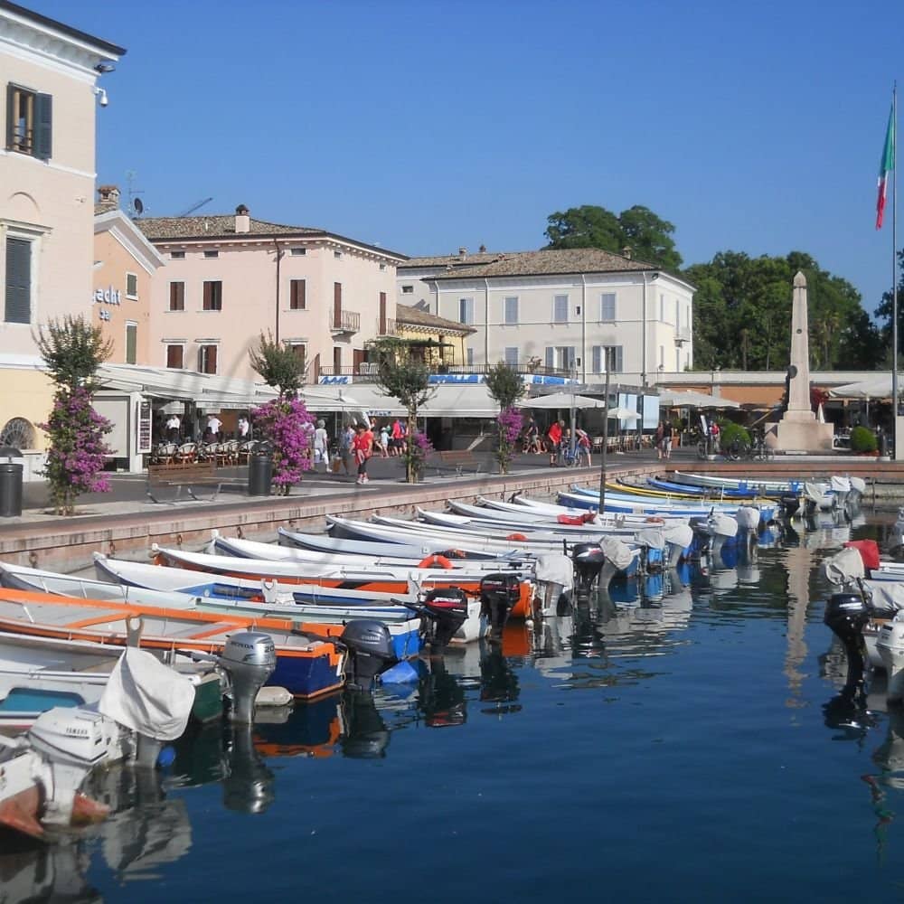 Riverside towns in veneto