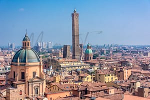 Bologne en Émilie-Romagne Italie