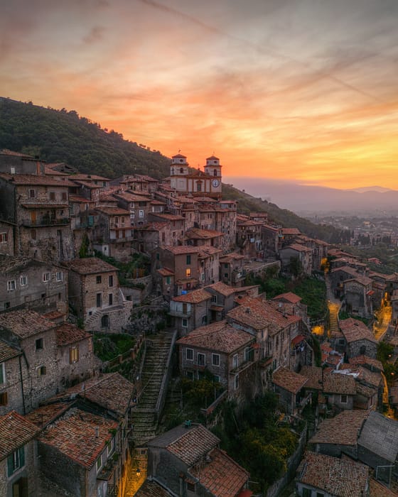 Artena in Latium Italien
