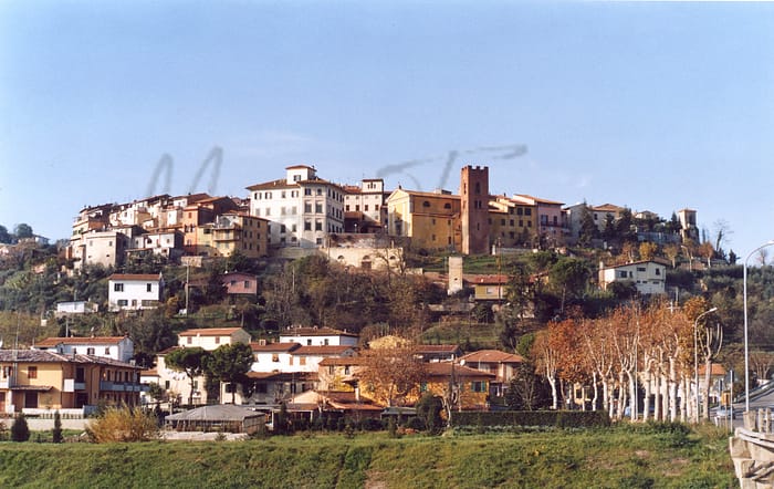 Santa Maria a Monte in Toscana Italia