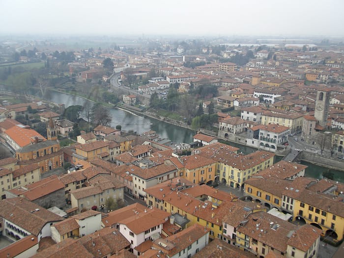 Palazzolo sull'Oglio i Lombardiet Italien