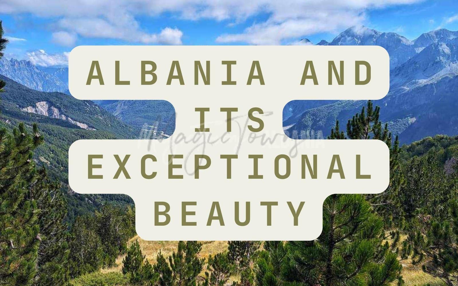 les plus beaux endroits d'albanie