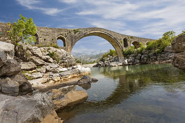 Pont Mesi, Shkoder, Albanie