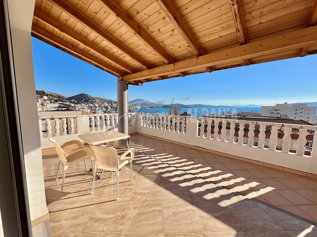  View from a balcony of a penthouse