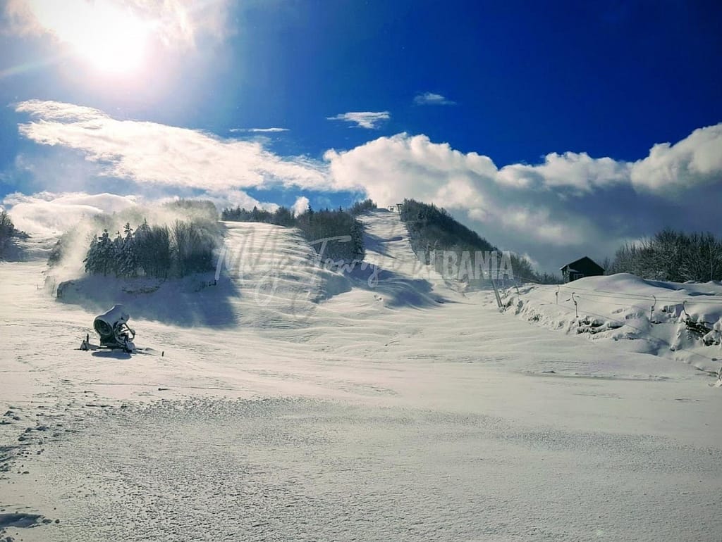 Albanian Alps skiing