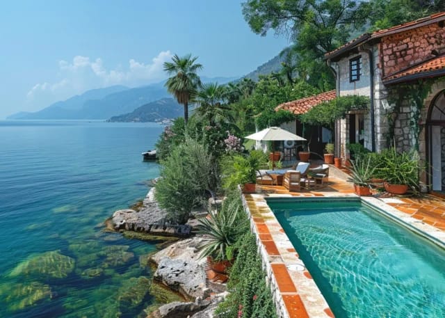villa sul mare in Albania