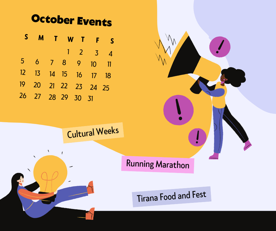 October events in Tirana