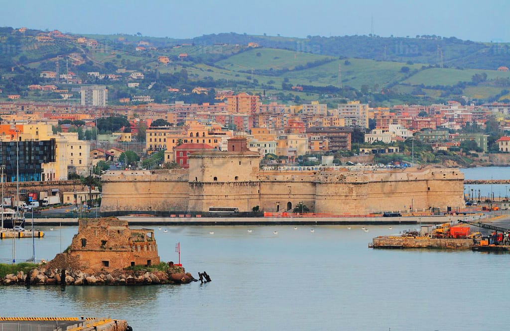Civitavecchia in lazio italy