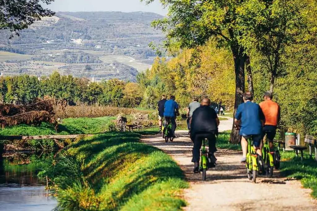 Tour cycliste en Valpolicella