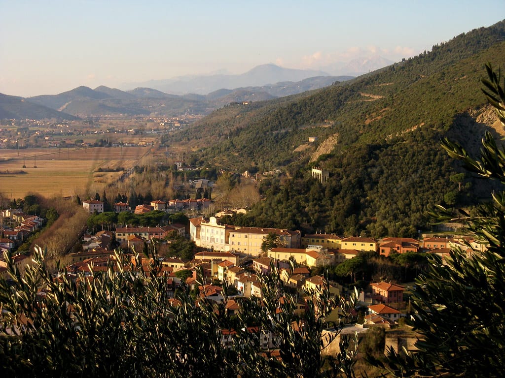 San Giuliano Terme in Toscana Italy