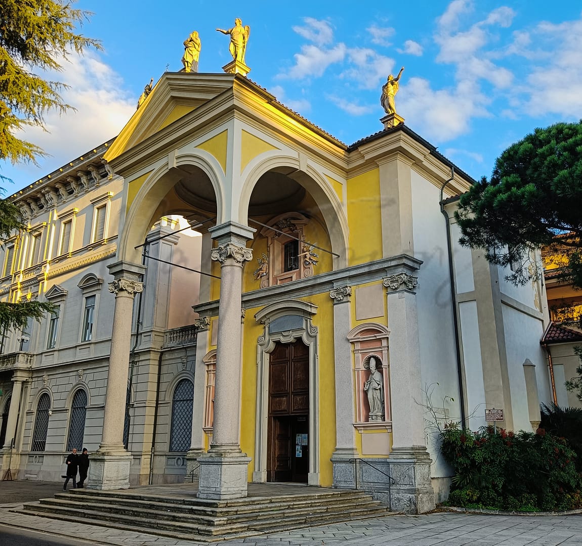 Luino in Lombardia Italy