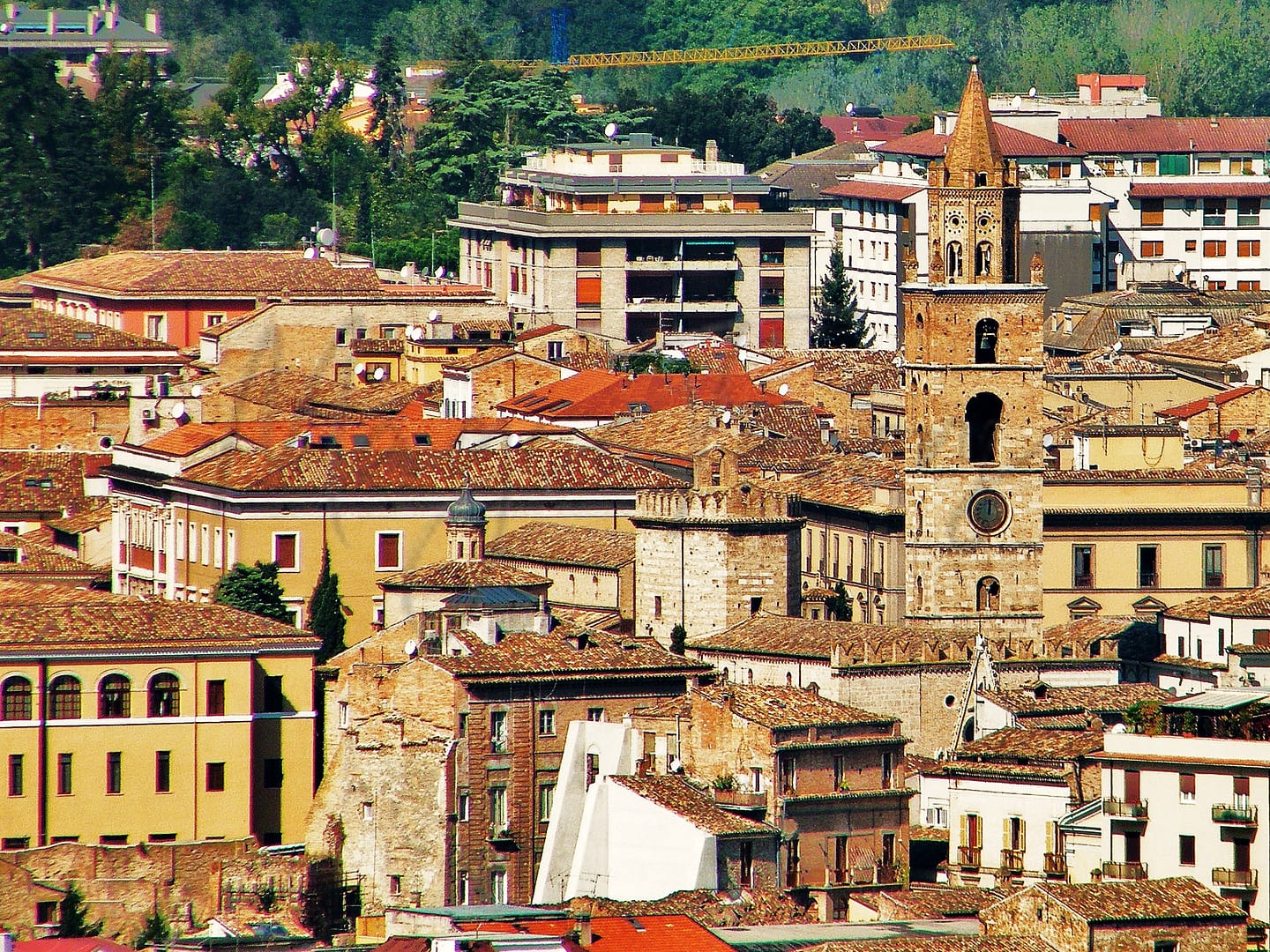 Teramo in Abruzzo Italy