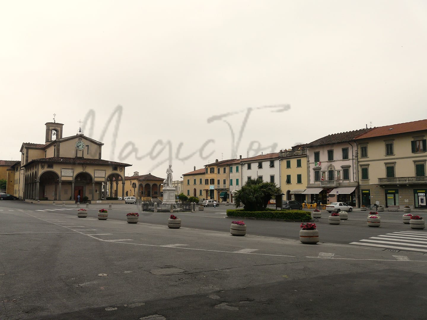 Monsummano Terme in der Toskana Italien