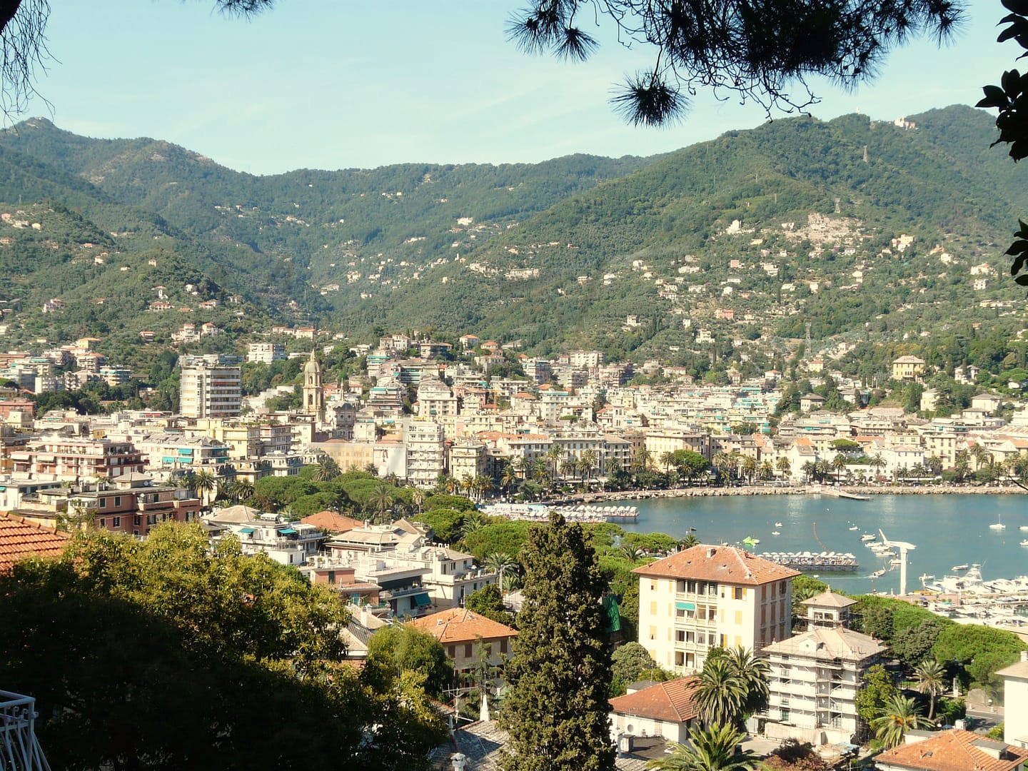 Rapallo in Liguria Italy