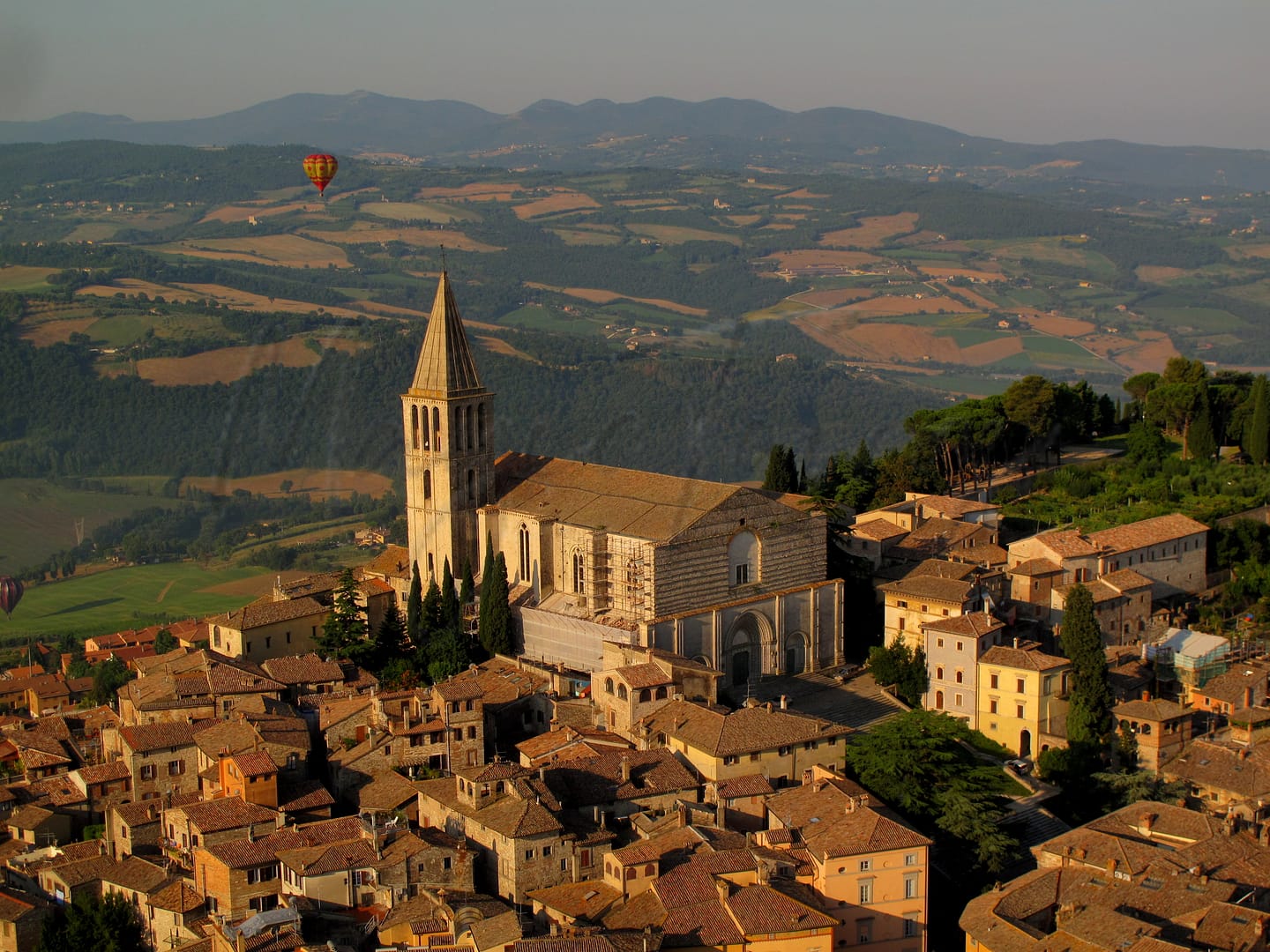 Todi in Umbria Italy