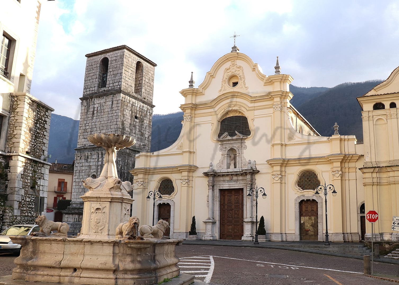 Solofra in Campania Italy