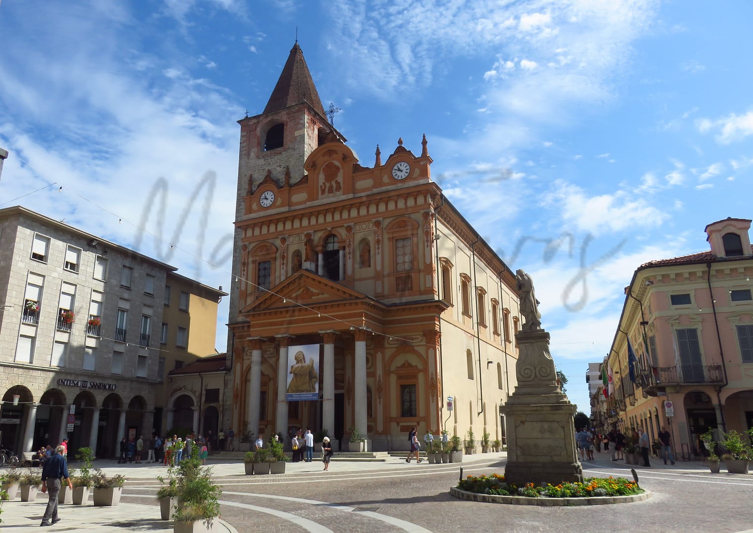 Borgomanero in Piemonte Italia