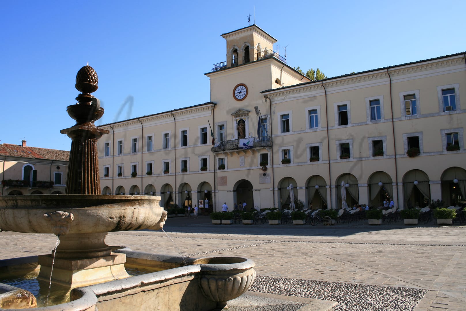 Cervia in Emilia-Romagna Italy