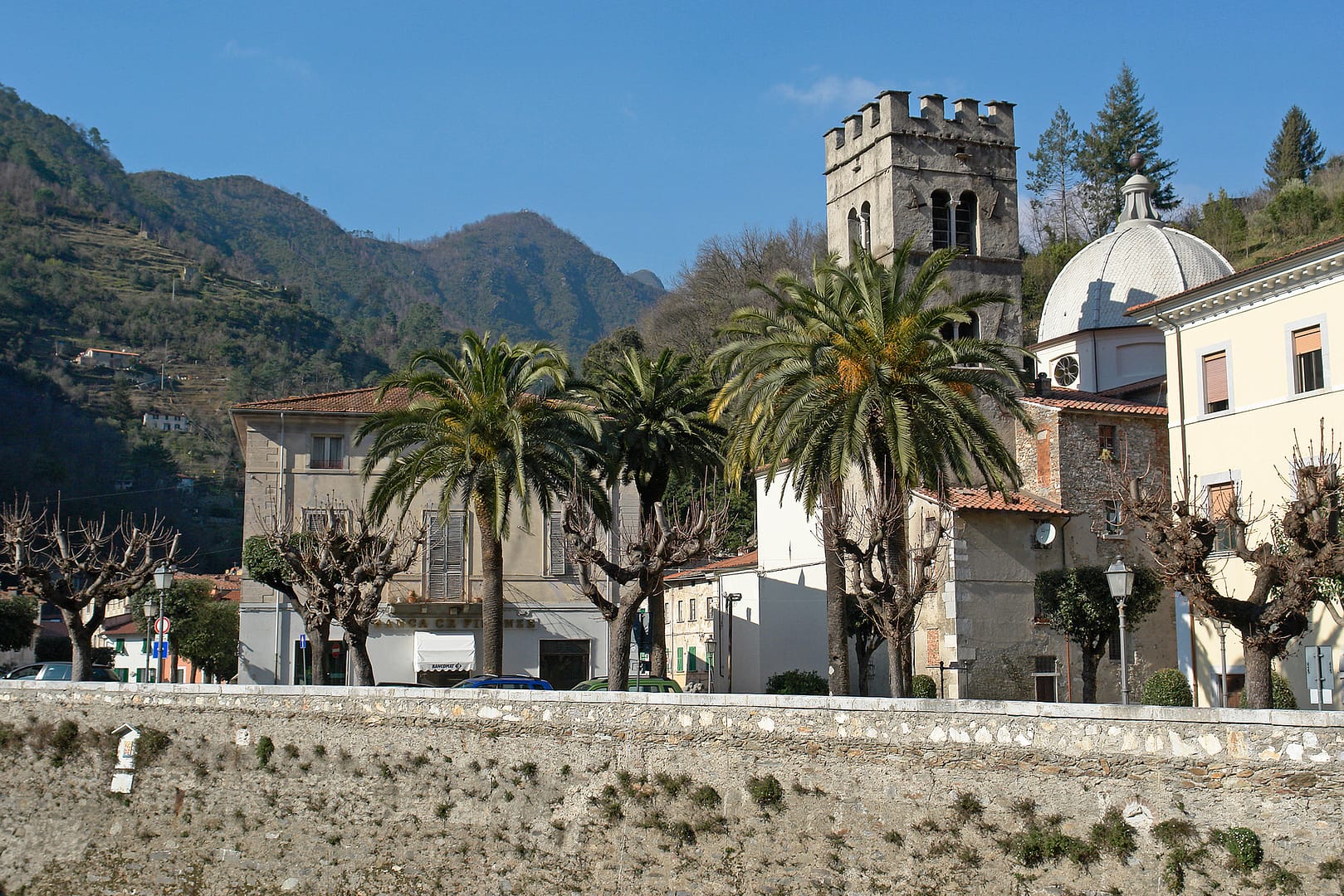 Seravezza in Toscana Italy