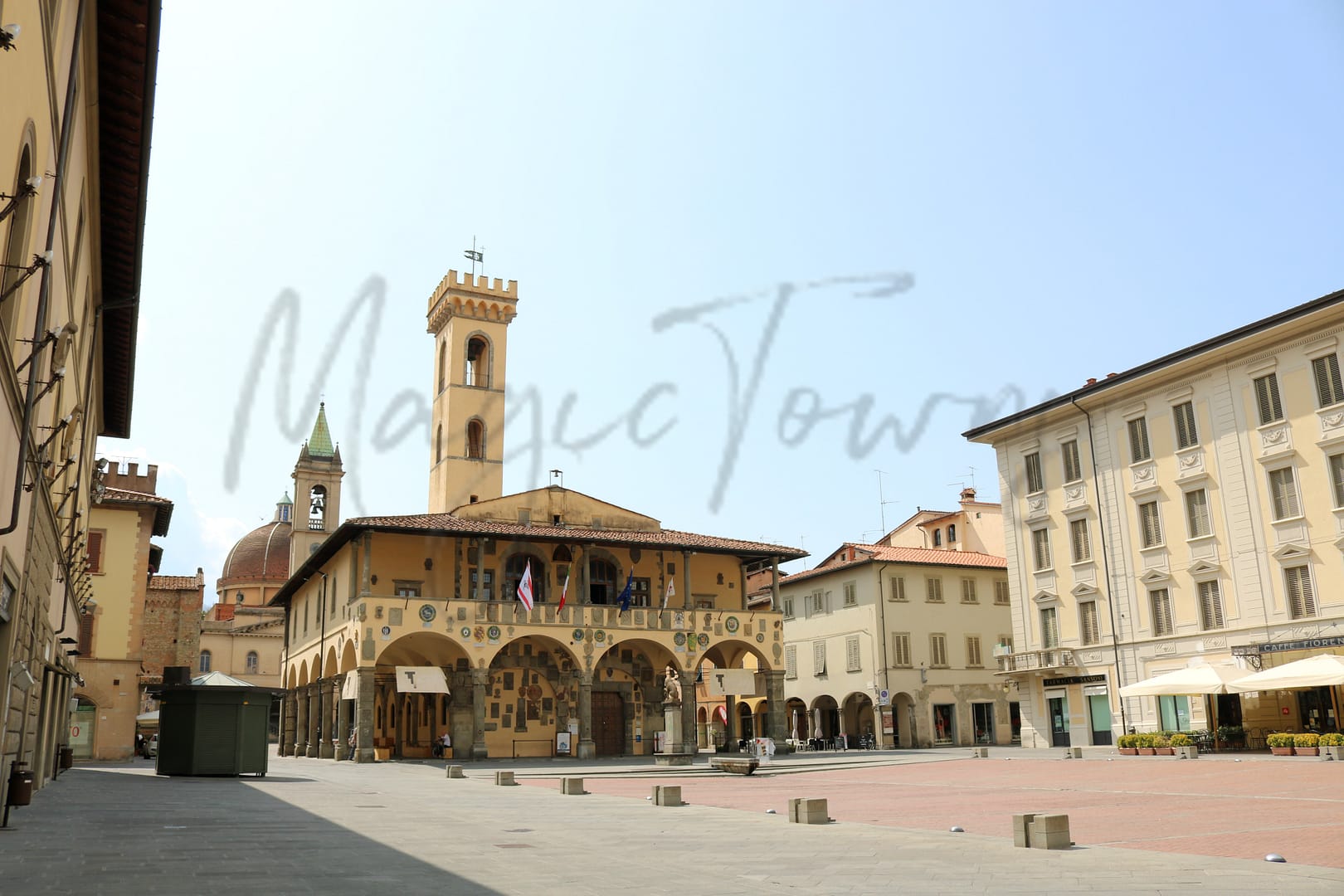 San Giovanni Valdarno in Toscana Italy