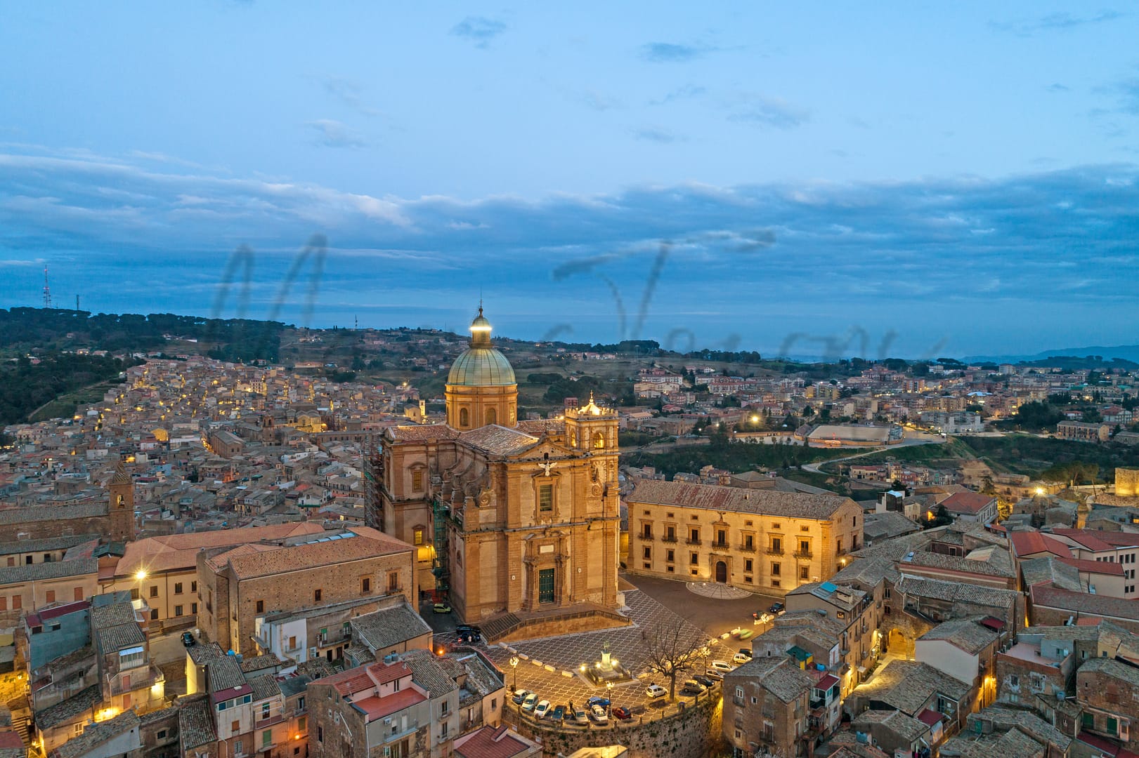 Piazza Armerina in Sicilia Italy