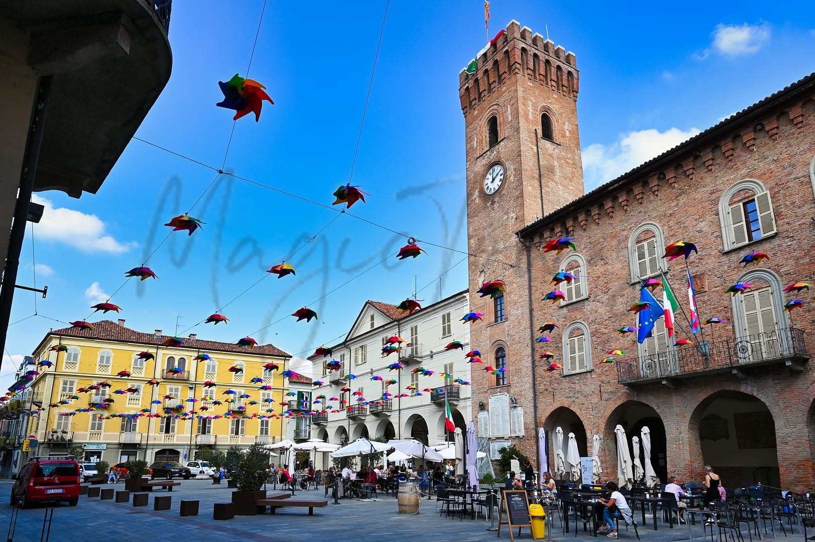 Nizza Monferrato in Piemonte Italy