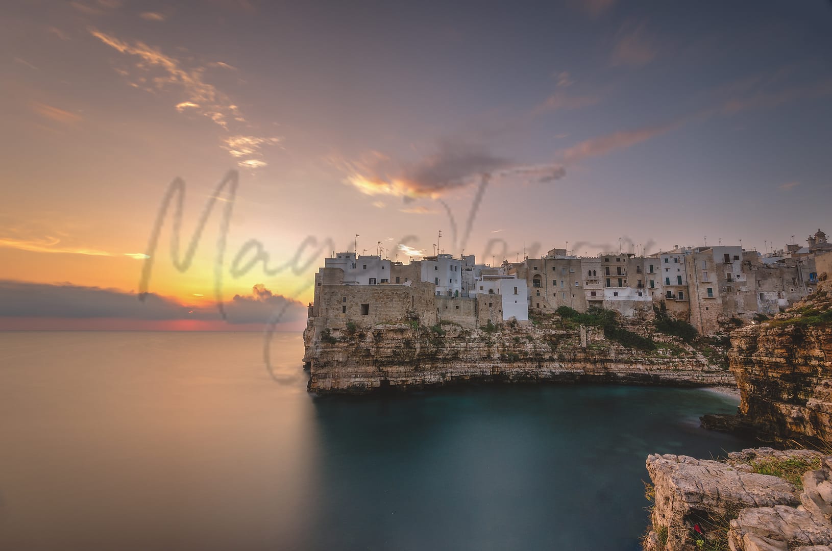 Polignano a Mare in Puglia Italy