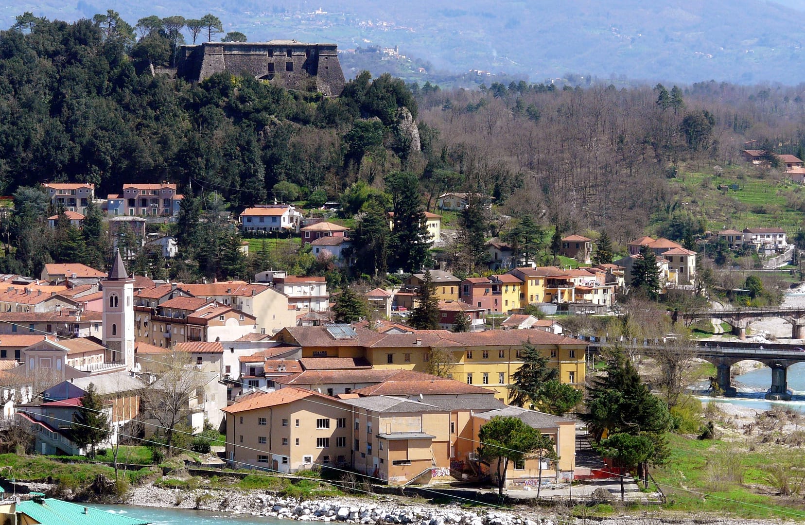 Aulla in Toscana Italy