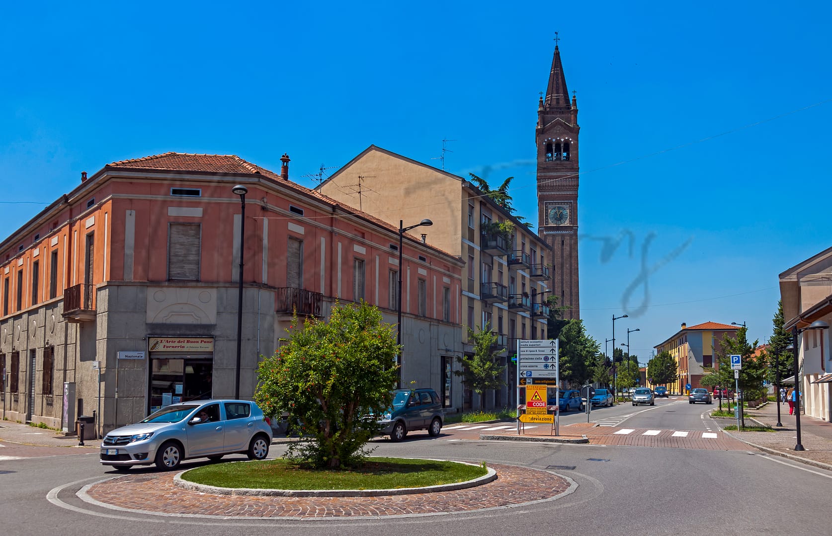 Trezzo sull'Adda in Lombardia Italy