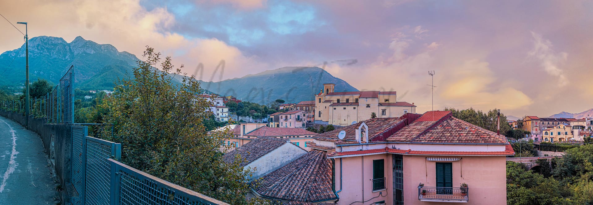 Cava de' Tirreni in Campania Italy