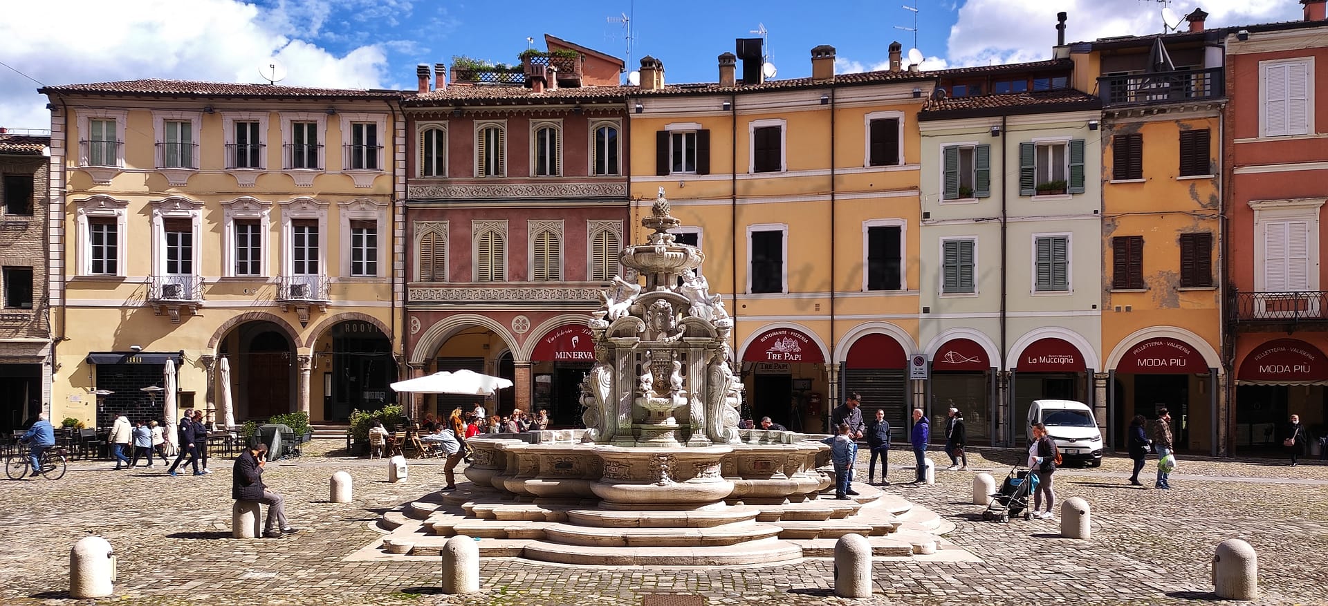 Cesena in Emilia-Romagna Italy