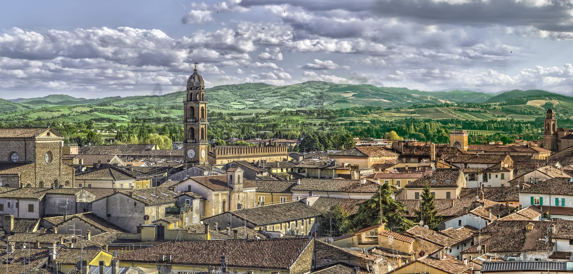 Faenza in Emilia-Romagna Italy