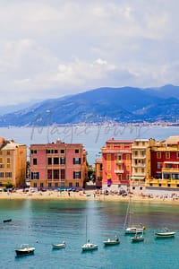 Sestri Levante in Liguria Italy