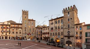 Arezzo in Toscana Italy