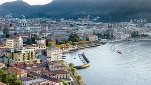 Como in Lombardia Italy