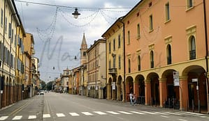 Castelfranco Emilia in Emilia-Romagna Italy