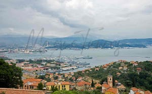 La Spezia i Ligurien Italien