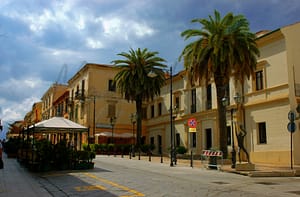 Olbia i Sardinien Italien