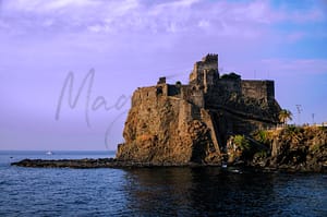 Aci Castello in Sicilia Italy