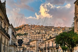 Modica en Sicile Italie