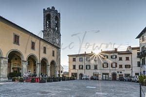 Bibbiena in Toscana Italy