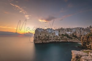 Polignano a Mare dans les Pouilles Italie