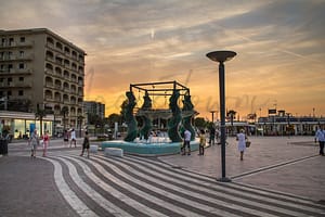 Riccione in Emilia-Romagna Italy