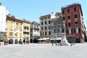 Chiavari in Ligurien Italien