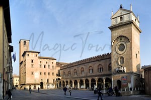 Mantova i Lombardiet Italien