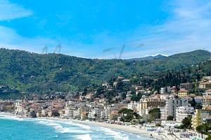 Alassio in Liguria Italy