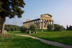 Capaccio Paestum in Campania Italy