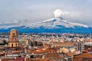 Catania in Sicilia Italy