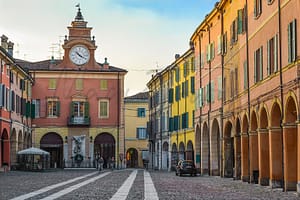 Correggio in Emilia-Romagna Italia