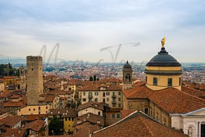 Bergamo in Lombardia Italy